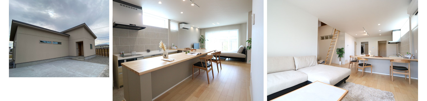 株式会社ひまわりほーむ  GX flat class　高岡市能町南　モデルハウス（富山県）